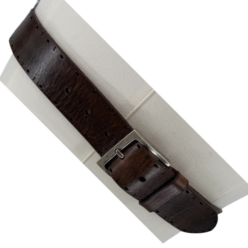 EUC Martin Dingman Saddle Tan Belt Style 40384 Size 80/32
